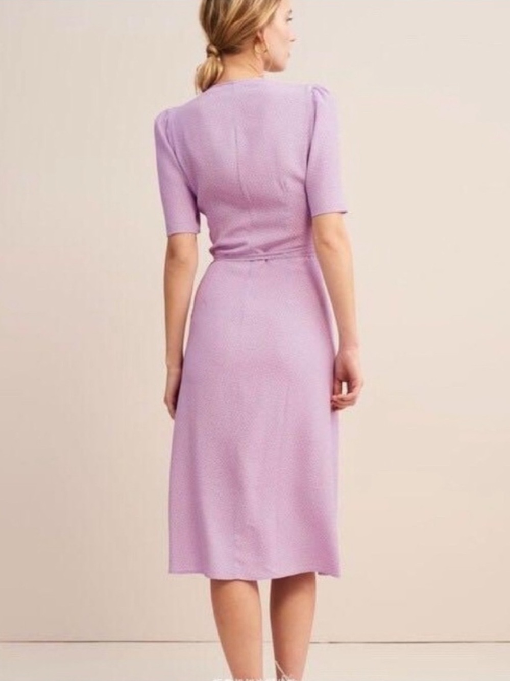 Rouje Gabin Dress Lilac Print - Picture 2 of 5
